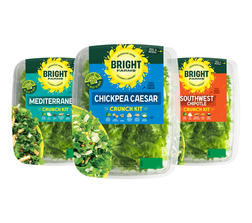 BrightFarms lettuce crunch kits