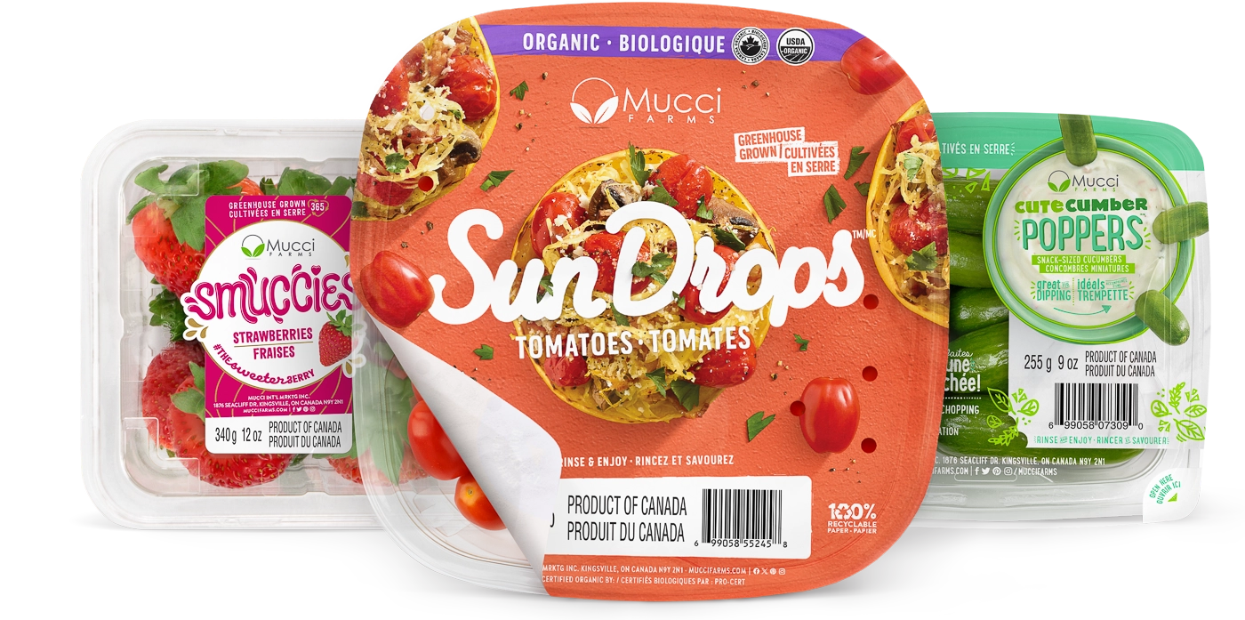 Mucci vegetable packages